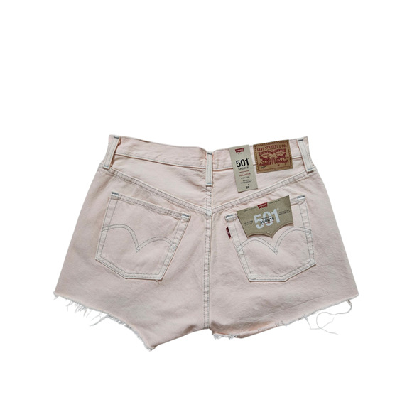 Levi's Pink Jean Shorts for Women - Picture 11 of 16